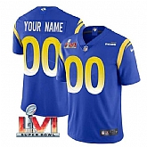 Nike Rams Customized Men & Women & Youth Royal 2022 Super Bowl LVI Vapor Limited Jersey,baseball caps,new era cap wholesale,wholesale hats